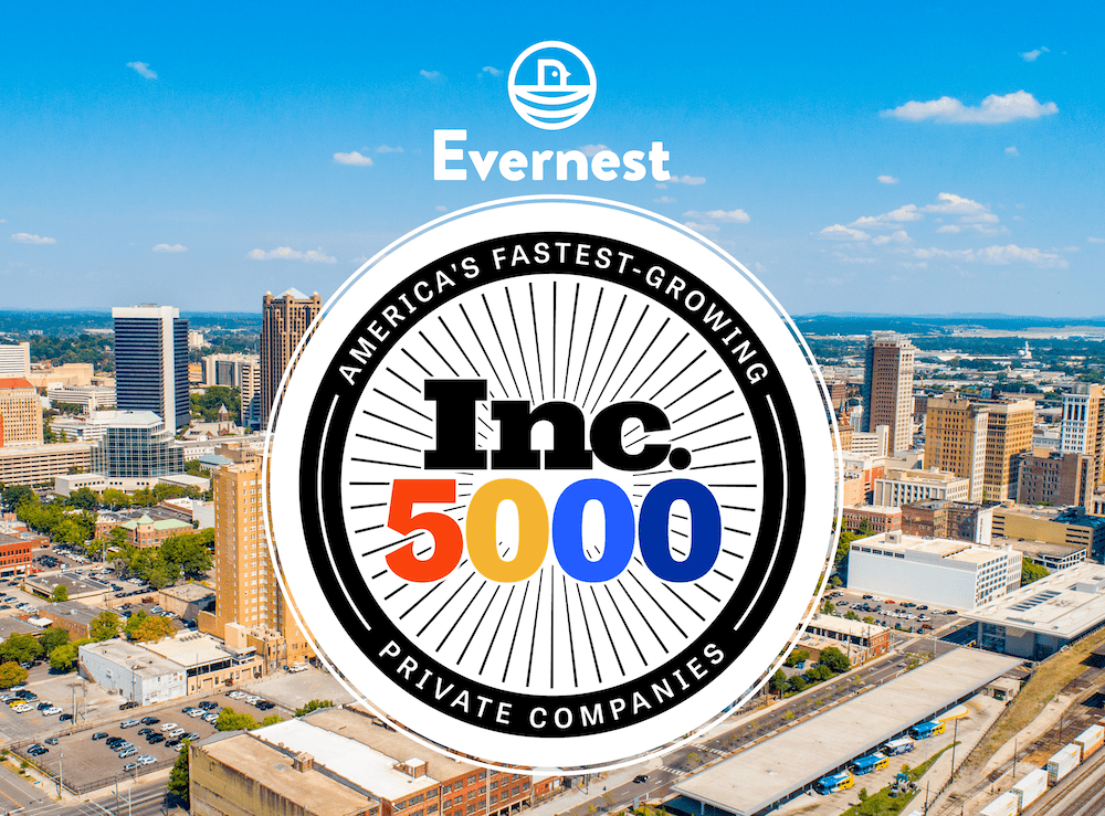 Birmingham-Based Evernest Named to Inc. 5000 List for Seventh Time